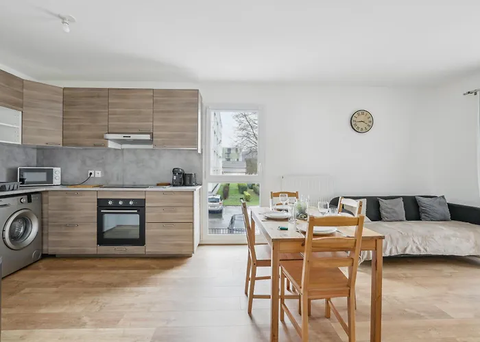 Chic Apart With Terace And Parking Appartement Rouen